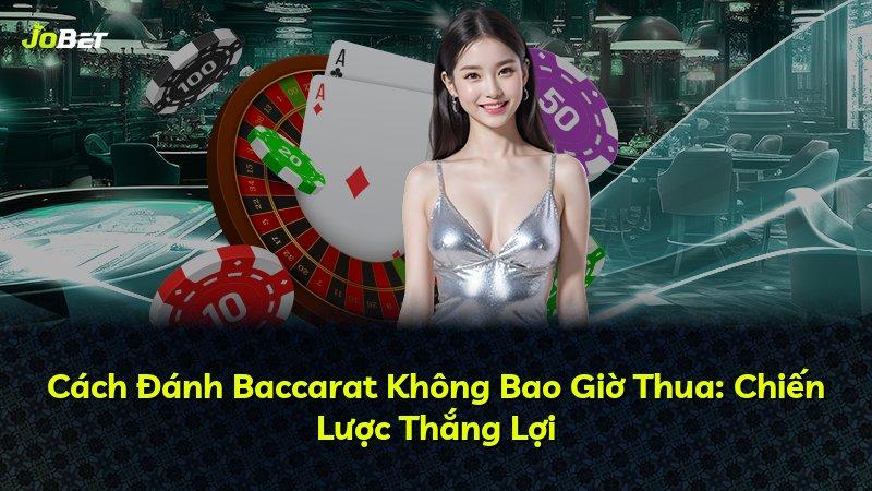 Cách Đánh Baccarat Không Bao Giờ Thua: Chiến Lược Thắng Lợi